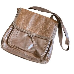 The Sak Elegant Tan Embossed Women's Bag